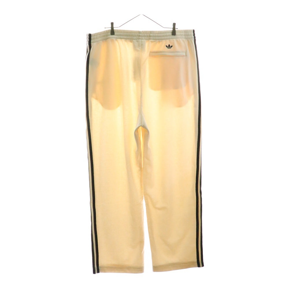 adidas(アディダス) 23AW ×WALES BONNER STATEMENT TRACKSUIT PANTS ウェールズ ボナー スタートメント トラックスーツ イージースウェットパンツ アイボリー IM8395