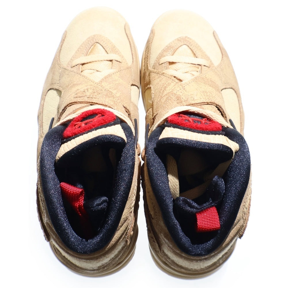 NIKE(ナイキ) RUI HACHIMURA AIR JORDAN8 RETRO SE RUI 八村塁 エアジョーダン8 ハイカットスニーカー ベージュ US7/25cm DO2496-700
