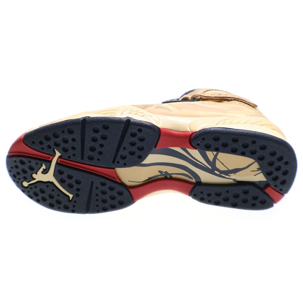 NIKE(ナイキ) RUI HACHIMURA AIR JORDAN8 RETRO SE RUI 八村塁 エアジョーダン8 ハイカットスニーカー ベージュ US7/25cm DO2496-700