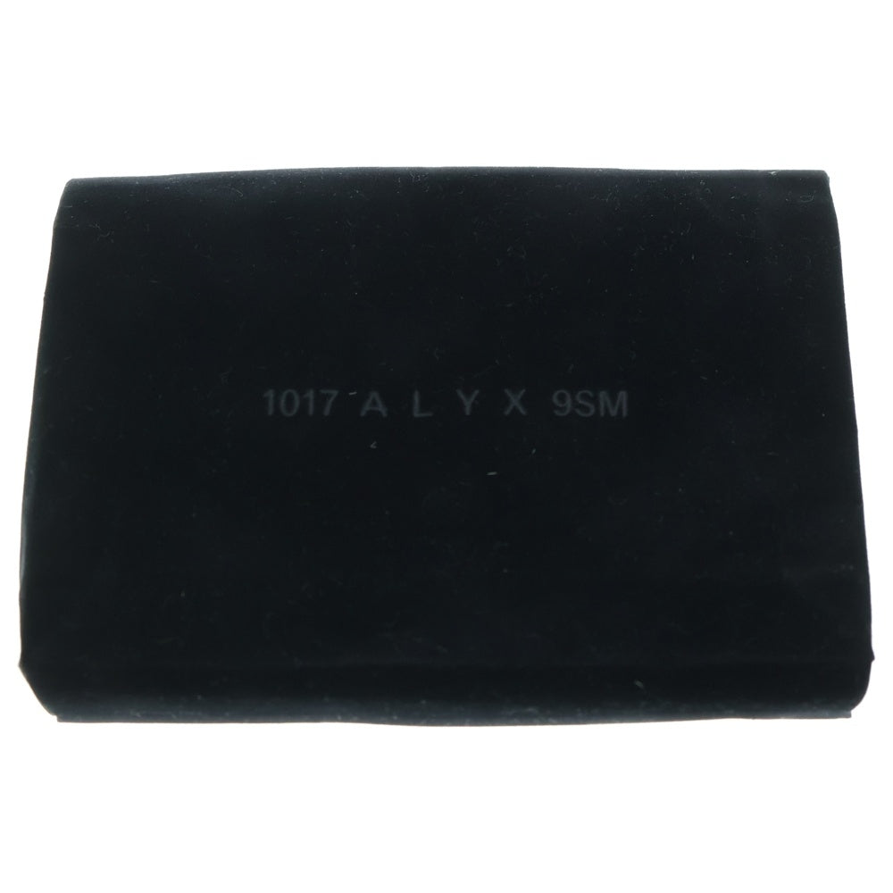 1017 ALYX 9SM(アリクス) CHAIN NECKLACE コブラバックル チェーン ネックレス シルバー AAUJW0003OT01