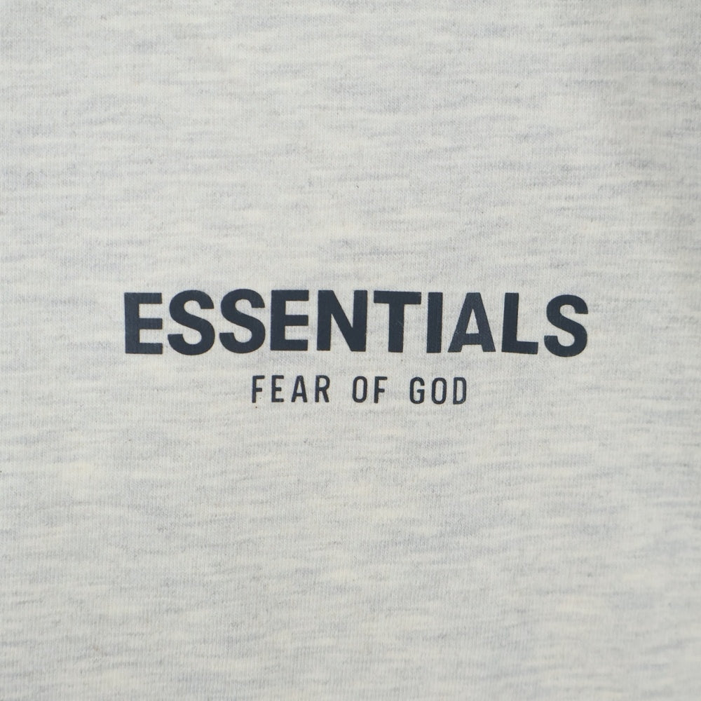ESSENTIALS FEAR OF GOD(エッセンシャル フィアオブゴッド) Short-Sleeve Tee Light Heather Oatmeal ショート スリーブ ライト ヘザー オートミール ロゴプリント 半袖Tシャツ 125SU212062F