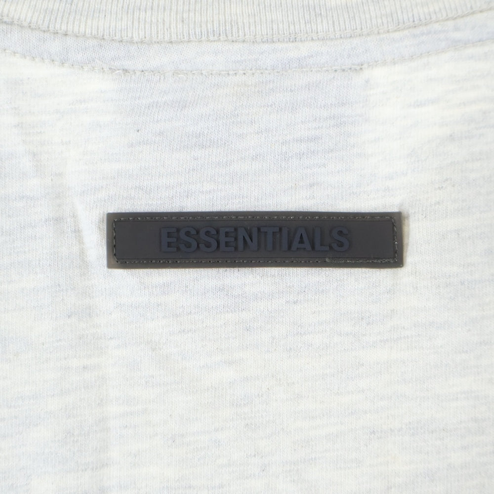 ESSENTIALS FEAR OF GOD(エッセンシャル フィアオブゴッド) Short-Sleeve Tee Light Heather Oatmeal ショート スリーブ ライト ヘザー オートミール ロゴプリント 半袖Tシャツ 125SU212062F