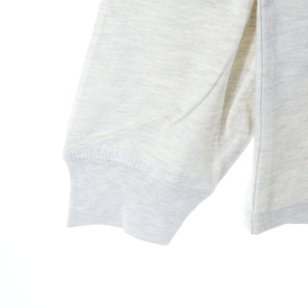 ESSENTIALS FEAR OF GOD(エッセンシャル フィアオブゴッド) Long-Sleeve Tee Light Heather Oatmeal ロング スリーブ ライト ヘザー オートミール ロゴプリント 長袖Tシャツ 125SU212082F