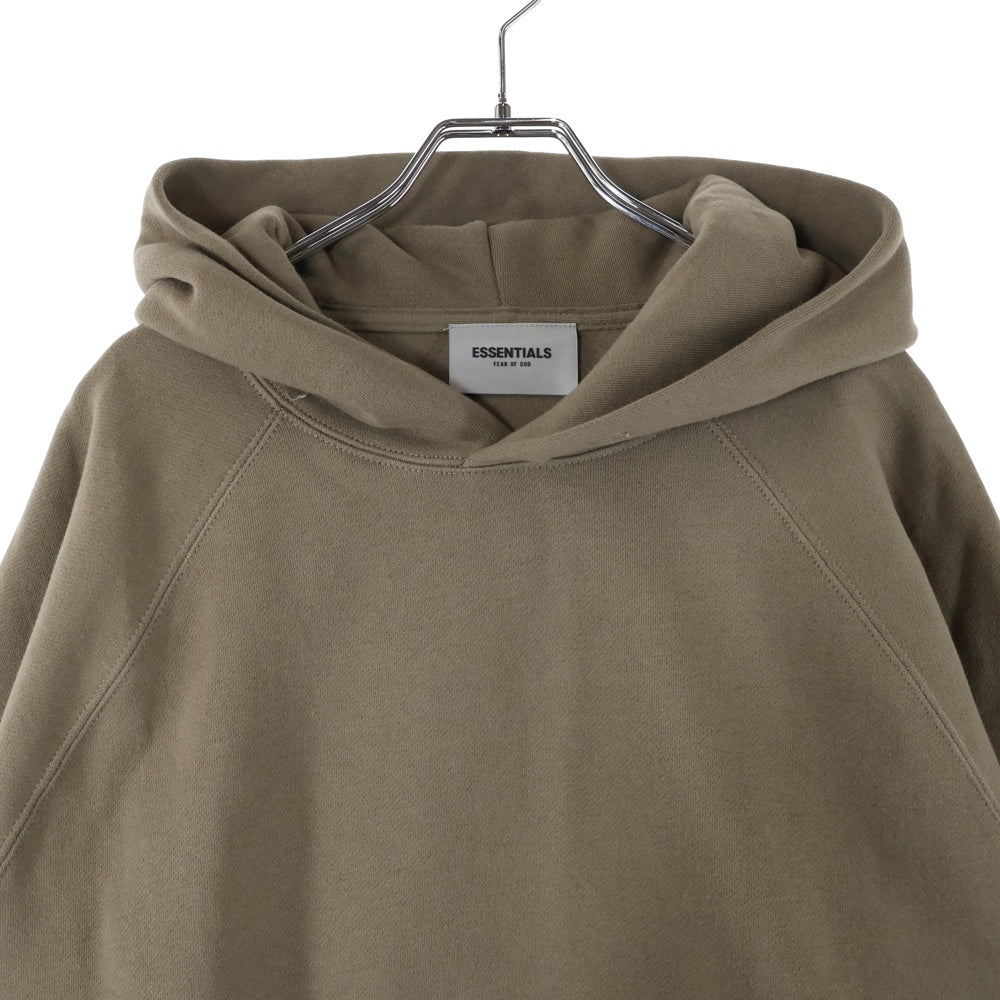 ESSENTIALS FEAR OF GOD(エッセンシャル フィアオブゴッド) Pullover Hoodie Harvest プルオーバー ハーベスト 背面ロゴプリント フーデット スウェットパーカー ブラウン 192SU212001F