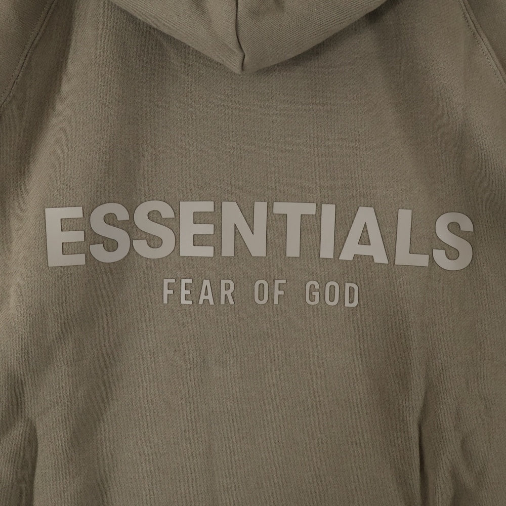 ESSENTIALS FEAR OF GOD(エッセンシャル フィアオブゴッド) Pullover Hoodie Harvest プルオーバー ハーベスト 背面ロゴプリント フーデット スウェットパーカー ブラウン 192SU212001F