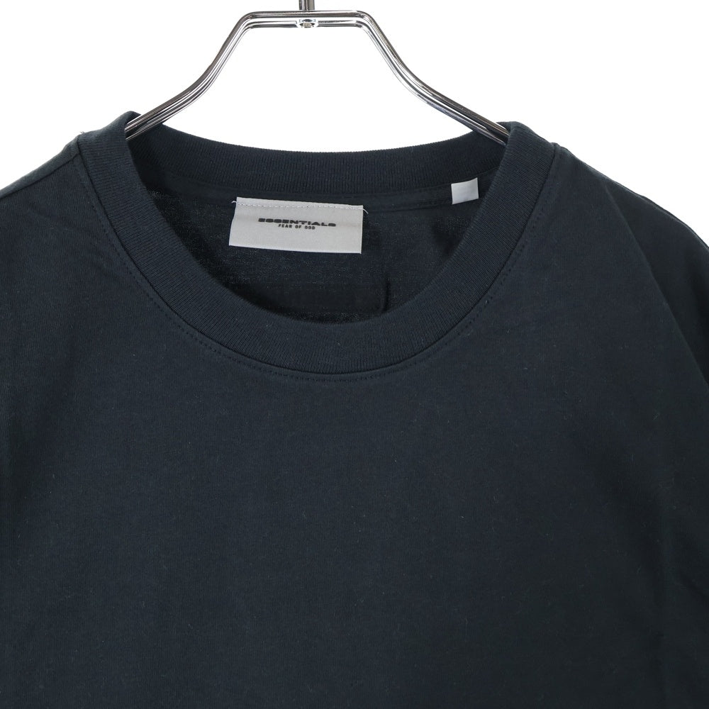 ESSENTIALS FEAR OF GOD(エッセンシャル フィアオブゴッド) Short-Sleeve Tee Black ショート スリーブ ブラック ロゴプリント 半袖Tシャツ カットソー ブラック 125SU212060F