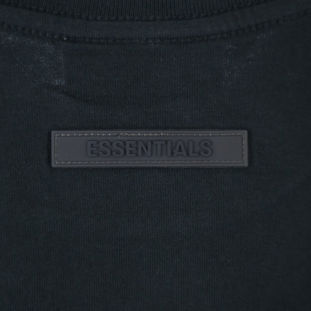 ESSENTIALS FEAR OF GOD(エッセンシャル フィアオブゴッド) Long-Sleeve Tee Black ロング スリーブ ブラック ロゴプリント 長袖Tシャツ カットソー ブラック 125SU212080F