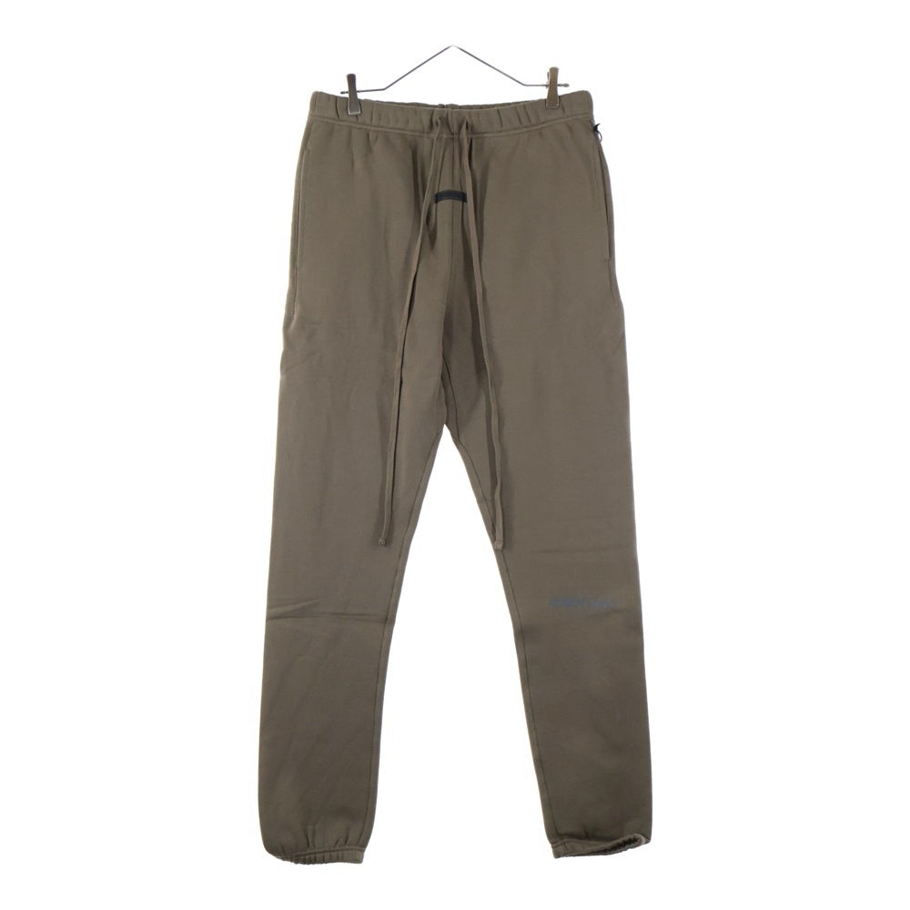 ESSENTIALS FEAR OF GOD(エッセンシャル フィアオブゴッド) Sweatpant Harvest ハーベスト ロゴプリント ロングスウェットパンツ ブラウン 130SU212001F
