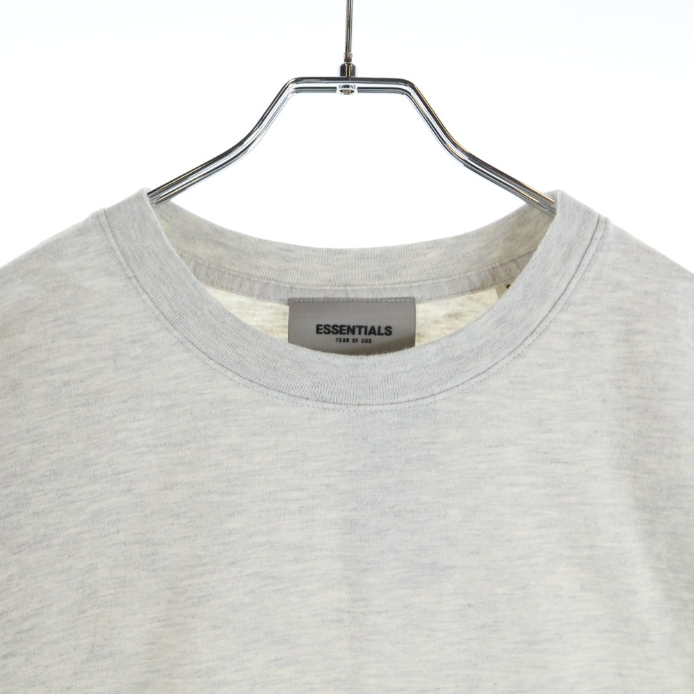 ESSENTIALS FEAR OF GOD(エッセンシャル フィアオブゴッド) Short-Sleeve Tee Light Heather Oatmeal ショート スリーブ ライト ヘザー オートミール ロゴプリント 半袖Tシャツ 125SU212062F