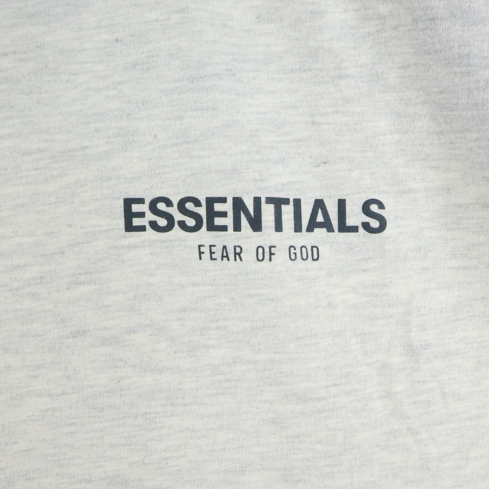 ESSENTIALS FEAR OF GOD(エッセンシャル フィアオブゴッド) Short-Sleeve Tee Light Heather Oatmeal ショート スリーブ ライト ヘザー オートミール ロゴプリント 半袖Tシャツ 125SU212062F