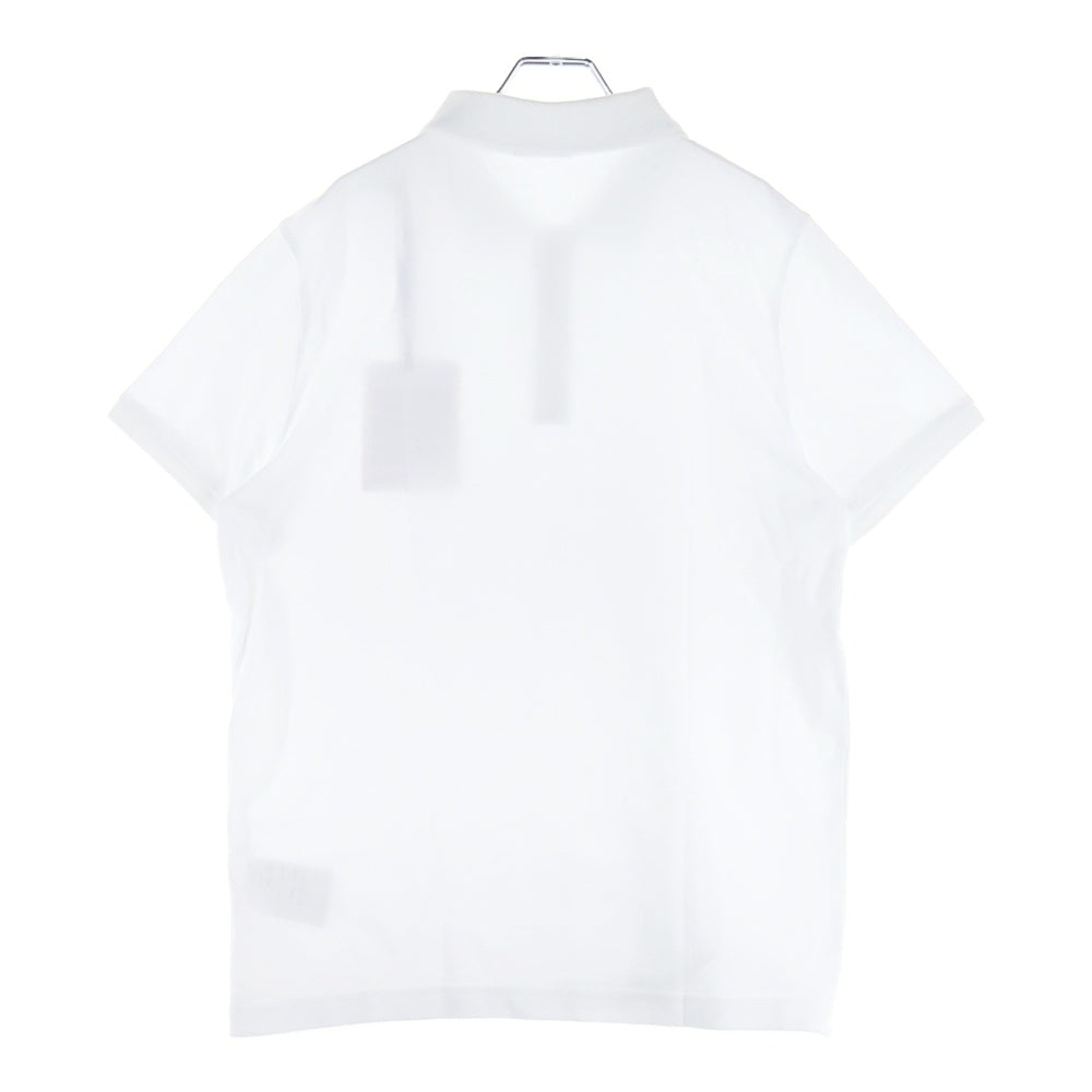 MONCLER(モンクレール) 19SS MAGLIA POLO MANICA CORTA ロゴ刺繍 レギュラーカラー 半袖ポロシャツ ホワイト E10918340800 84556