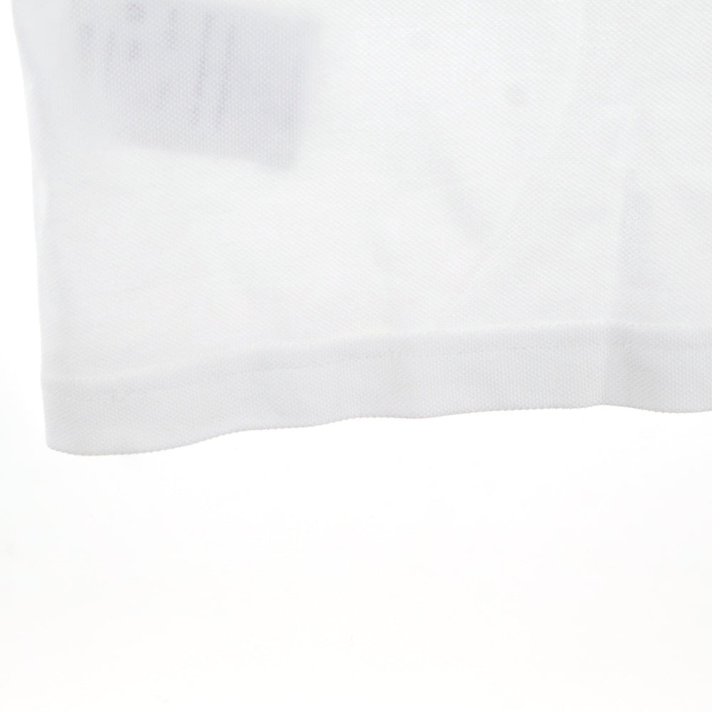 MONCLER(モンクレール) 19SS MAGLIA POLO MANICA CORTA ロゴ刺繍 レギュラーカラー 半袖ポロシャツ ホワイト E10918340800 84556