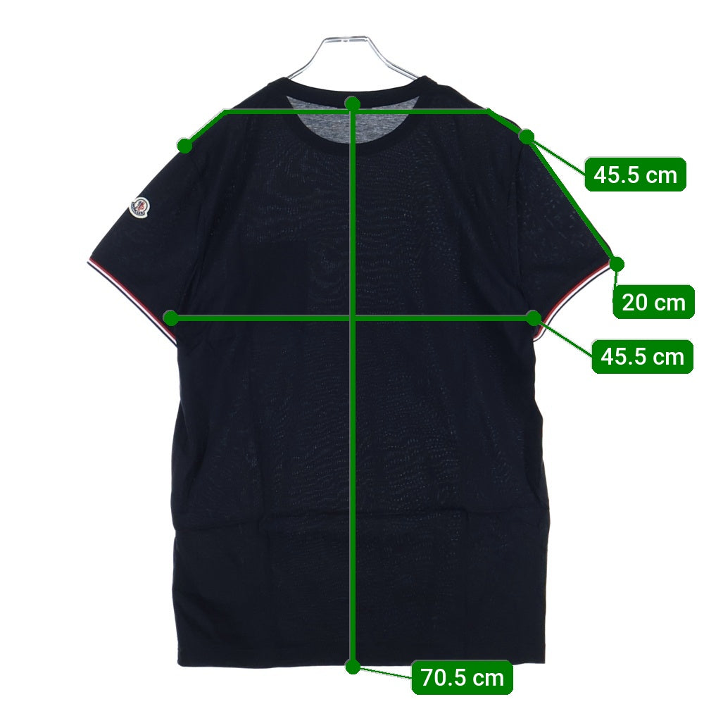 MONCLER(モンクレール) 19SS MAGLIA T-SHIRT マリア 半袖Tシャツカットソー ブラック E109118019800 8390Y