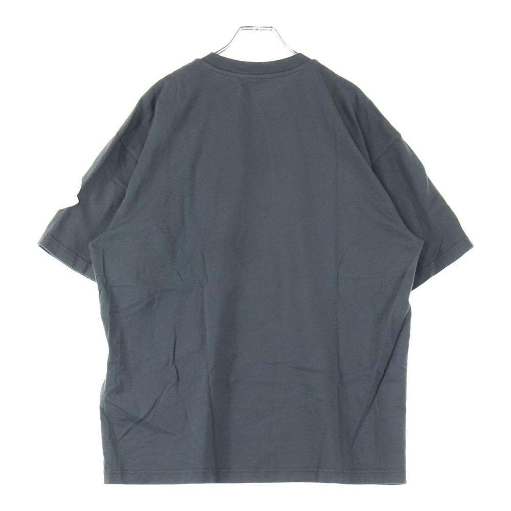 MONCLER(モンクレール) 20SS MAGLIA T-SHIRT 袖ロゴパッチ 半袖Tシャツカットソー チャコールグレー F10928C70000 V8136