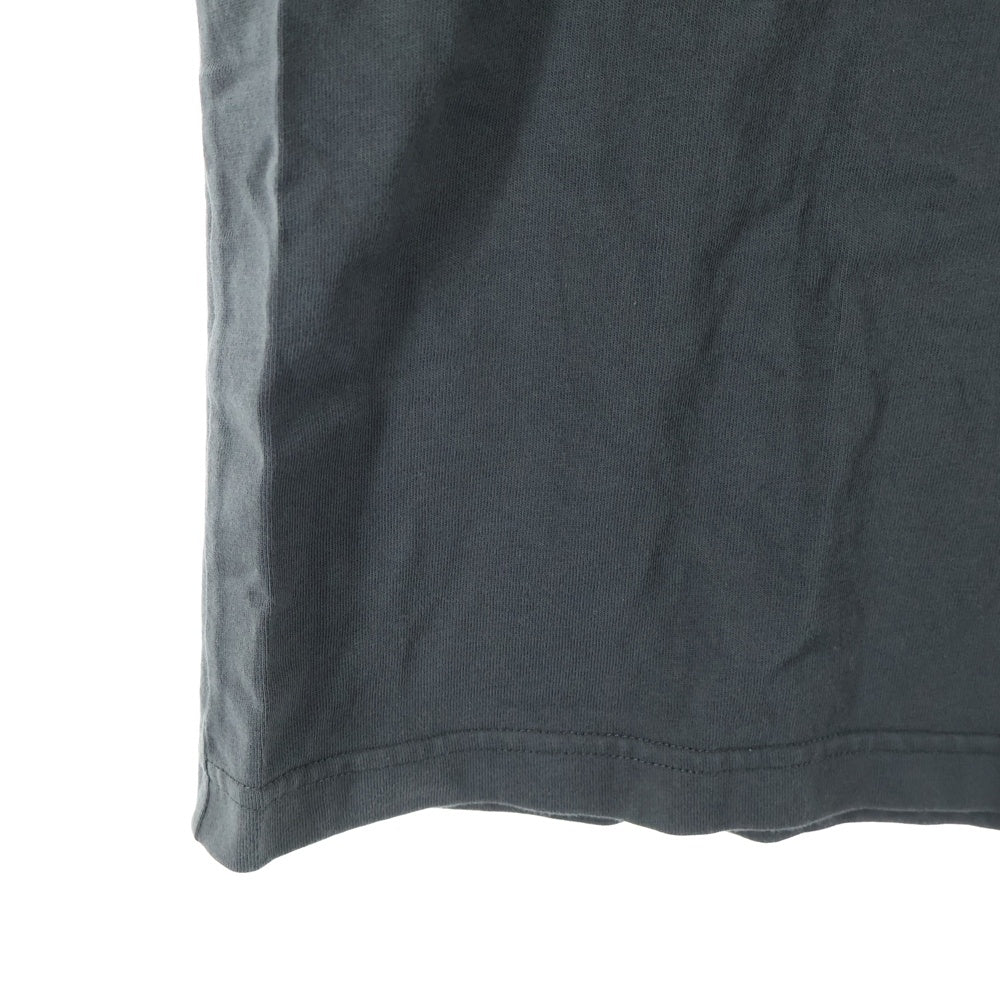 MONCLER(モンクレール) 20SS MAGLIA T-SHIRT 袖ロゴパッチ 半袖Tシャツカットソー チャコールグレー F10928C70000 V8136