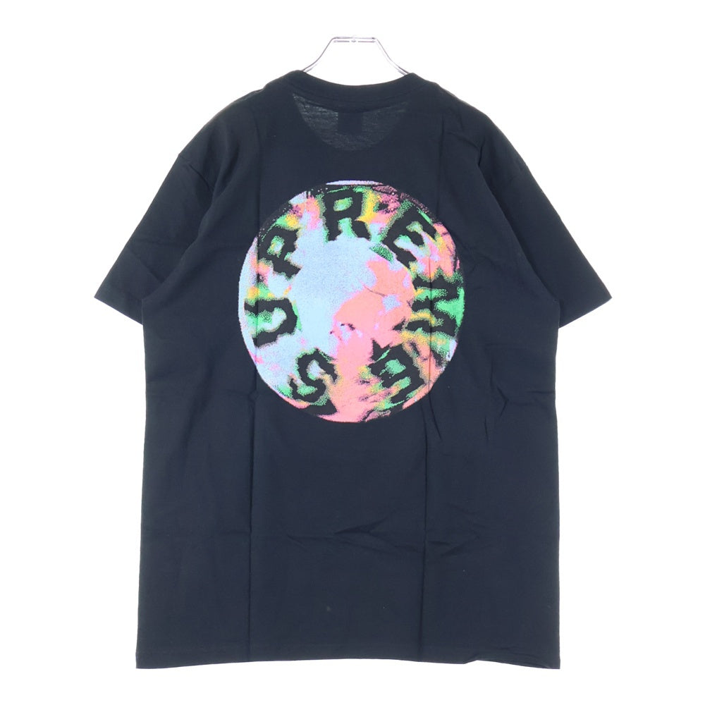 SUPREME(シュプリーム) 20SS Maeble Tee マーブルサークルロゴプリント 半袖Tシャツ カットソー ブラック