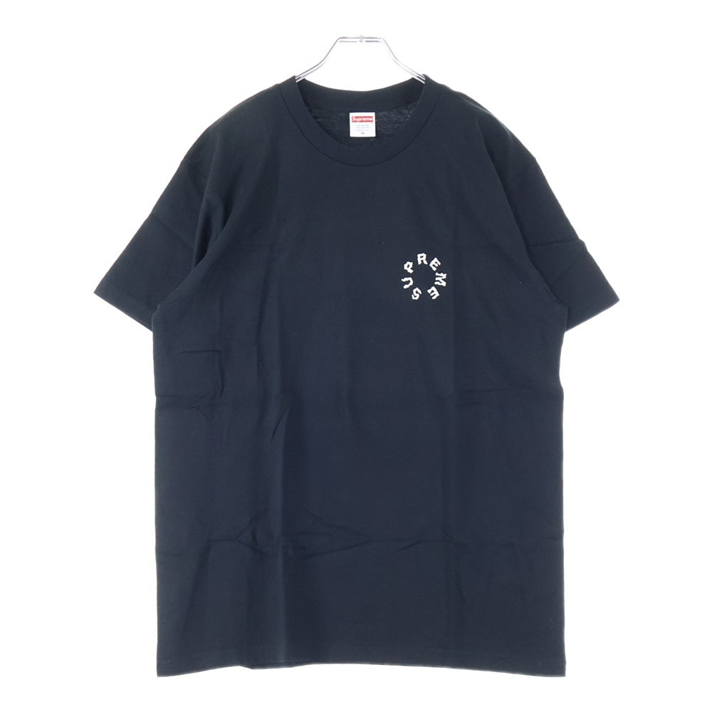 SUPREME(シュプリーム) 20SS Maeble Tee マーブルサークルロゴプリント 半袖Tシャツ カットソー ブラック