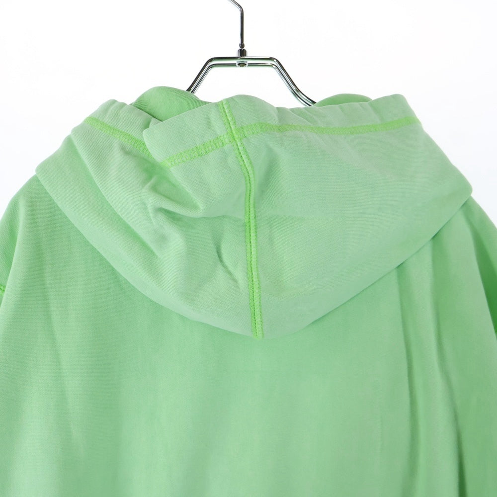 AWAKE NY(アウェイク ニューヨーク) ロゴエンブロイダリー フーデットスウェットパーカー グリーン