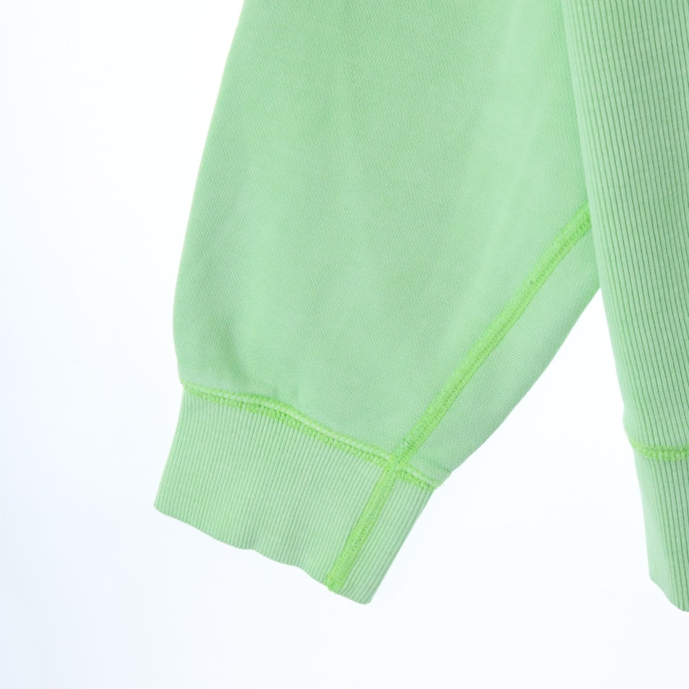 AWAKE NY(アウェイク ニューヨーク) ロゴエンブロイダリー フーデットスウェットパーカー グリーン