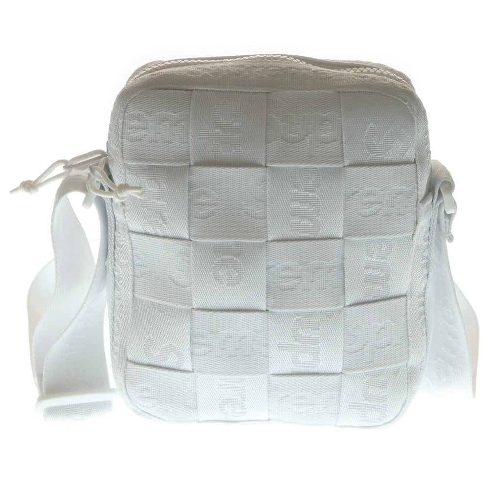 SUPREME(シュプリーム) 23SS Woven Shoulder Bag ウォーブンショルダーバック ホワイト