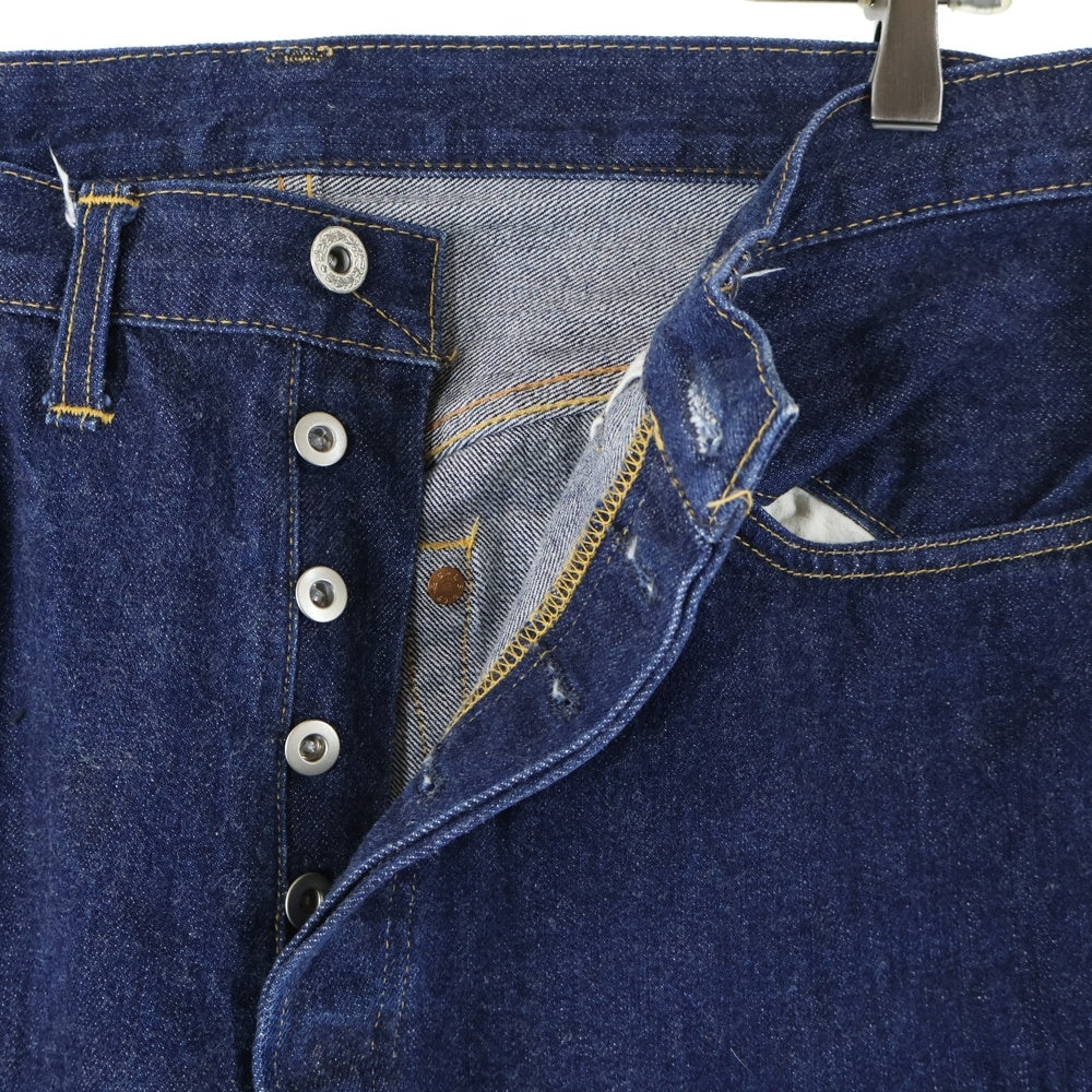Levi's(リーバイス) 90S VINTAGE S501XX ボタン裏555 USA製 バレンシア工場製 大戦モデル復刻 月桂樹 ボタンフライ デニムパンツ インディゴ 44501-0022