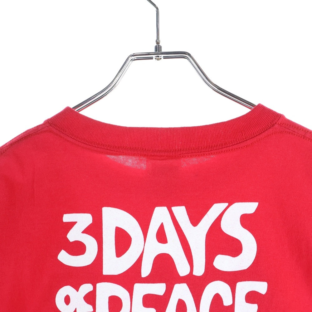 VINTAGE(ヴィンテージ) 00S VINTAGE WOODSTOCK ウッドストック ヴィンテージ プリントTシャツ 半袖カットソー レッド