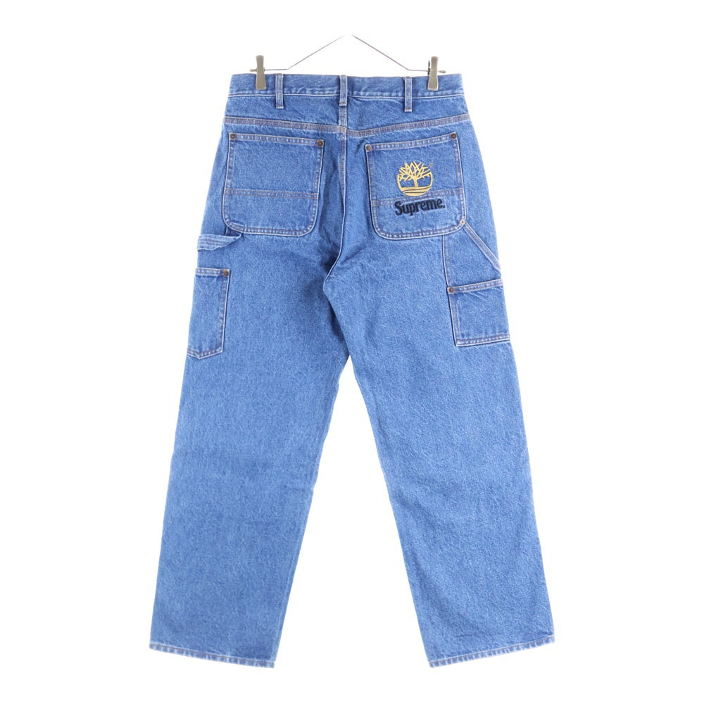 SUPREME(シュプリーム) 21SS ×TIMBERLAND Double Knee Painter Pant Denim ティンバーランド ダブルニー ペインターデニムパンツ ジーンズ インディゴ