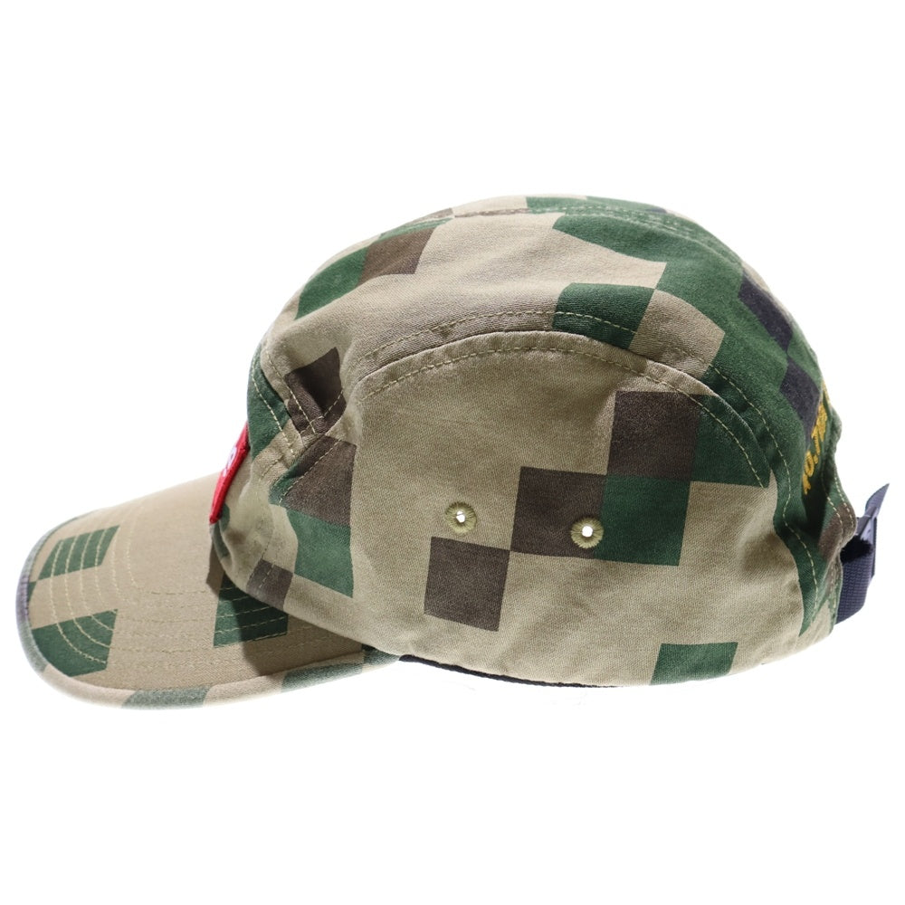 SUPREME(シュプリーム) 20AW Military Camp Cap ミリタリー キャンプ カモ柄キャップ 帽子 カーキ