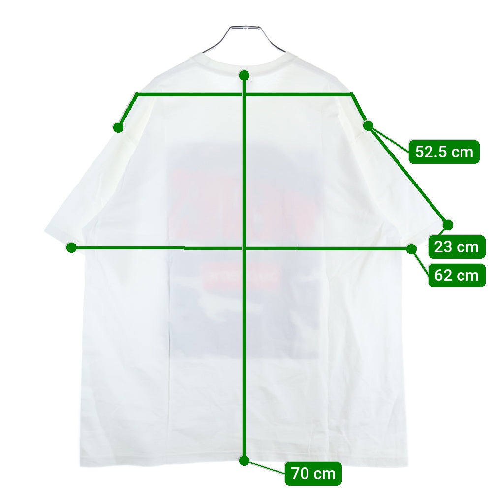 SUPREME(シュプリーム) 21SS Wheaties Tee ウィティーズ クルーネック半袖プリントTシャツ カットソー ホワイト