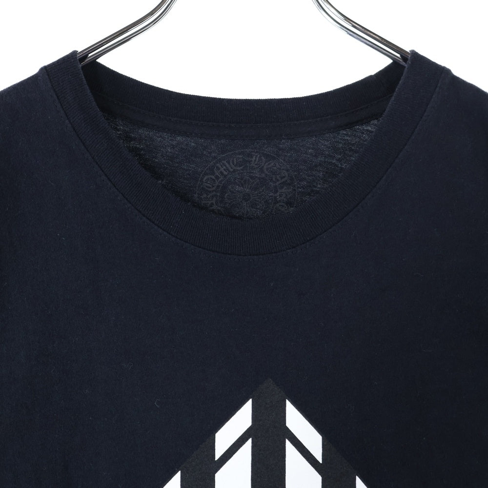 CHROME HEARTS(クロムハーツ) FOTI S/S フォティ ロゴプリント クルーネック 半袖 Tシャツ カットソー ブラック