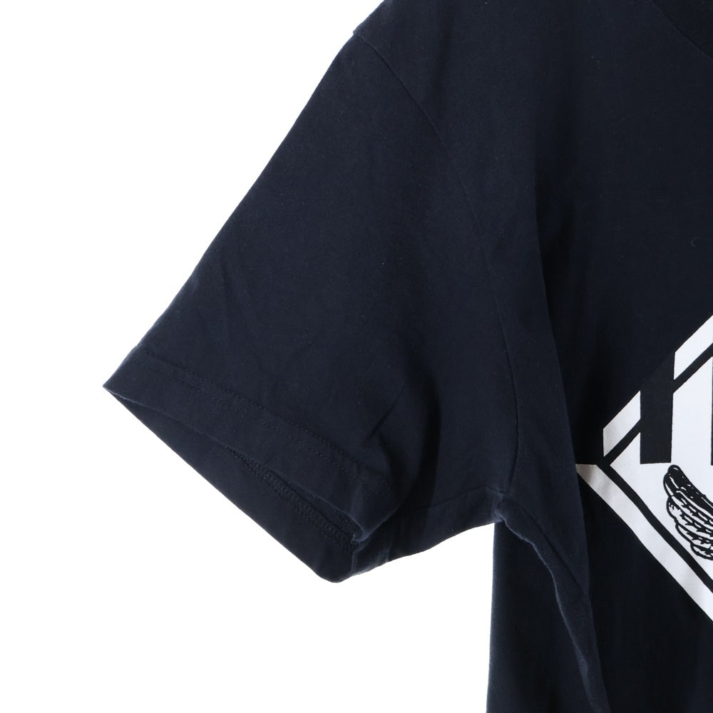 CHROME HEARTS(クロムハーツ) FOTI S/S フォティ ロゴプリント クルーネック 半袖 Tシャツ カットソー ブラック