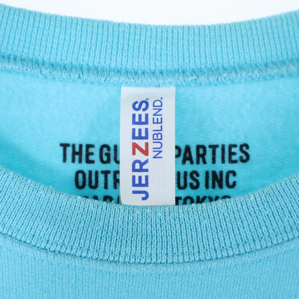 WACKO MARIA(ワコマリア) 21AW CREW NECK SWEAT SHIRT TYPE-1 バックマリアプリント クルーネック スウェット トレーナー ティファニーブルー 21FW-WMC-SS09