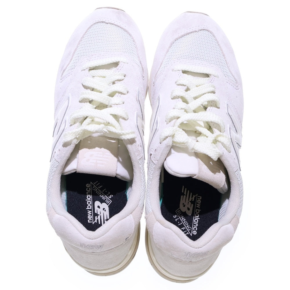 New Balance(ニューバランス) CM996UM2 スエード ローカットスニーカー ライトグレー/ベージュ レディース US6/24cm