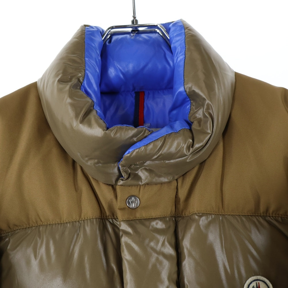 MONCLER(モンクレール) ANDERSEN アンデルセン ロゴデザイン ナイロン 2Way ダウンジャケット ベスト ブラウン 020914032050