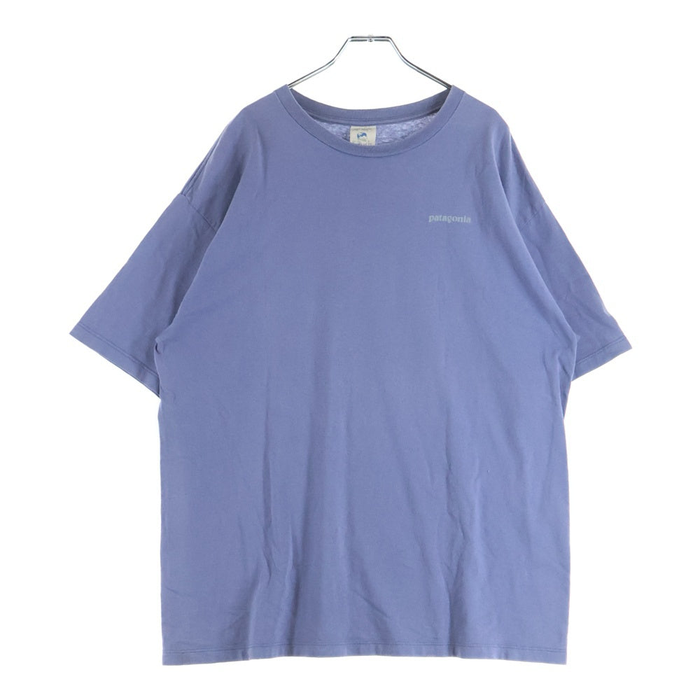 PATAGONIA(パタゴニア) 90S VINTAGE Beneficial T's ヴィンテージ ベネフィカル プリント 半袖Tシャツ カットソー ブルー