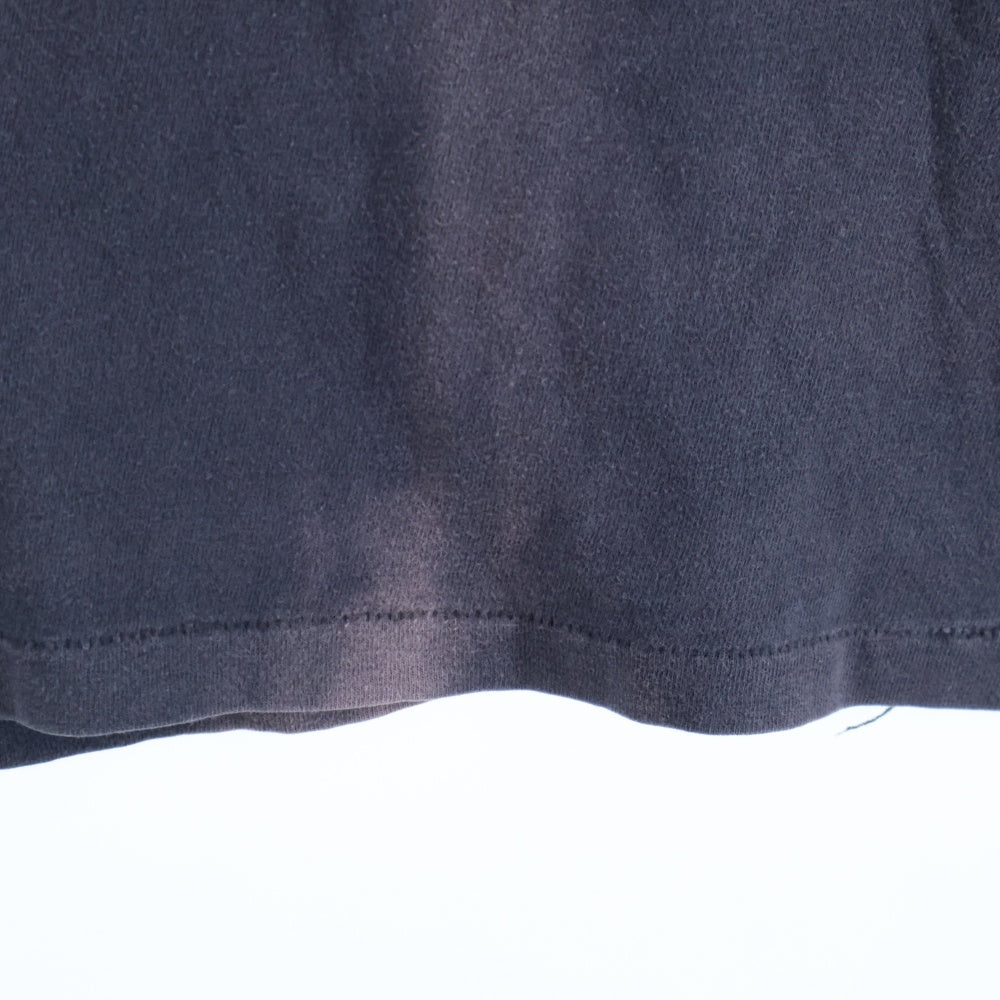 VINTAGE(ヴィンテージ) 80S VINTAGE HARLEYDAVIDSON HANES ヴィンテージ ハーレーダビッドソン ヘインズタグ プリント 半袖Tシャツ カットソー ブラック