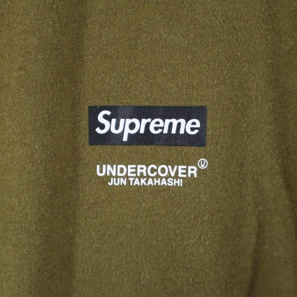 SUPREME(シュプリーム) 23SS ×UNDERCOVER Rebelgoods Football Top アンダーカバー フットボールトップ プリント 半袖Tシャツ カットソー カーキ
