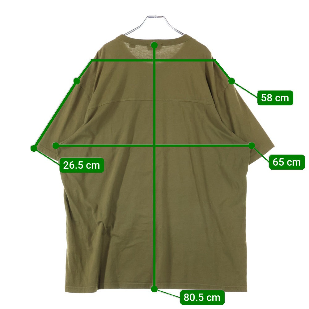 SUPREME(シュプリーム) 23SS ×UNDERCOVER Rebelgoods Football Top アンダーカバー フットボールトップ プリント 半袖Tシャツ カットソー カーキ