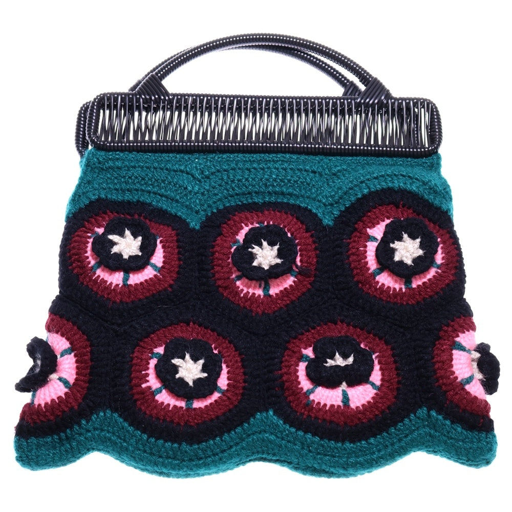 MARNI(マルニ) FLOWER CAFE フラワーカフェ ストライプ トートバッグ マルチカラー