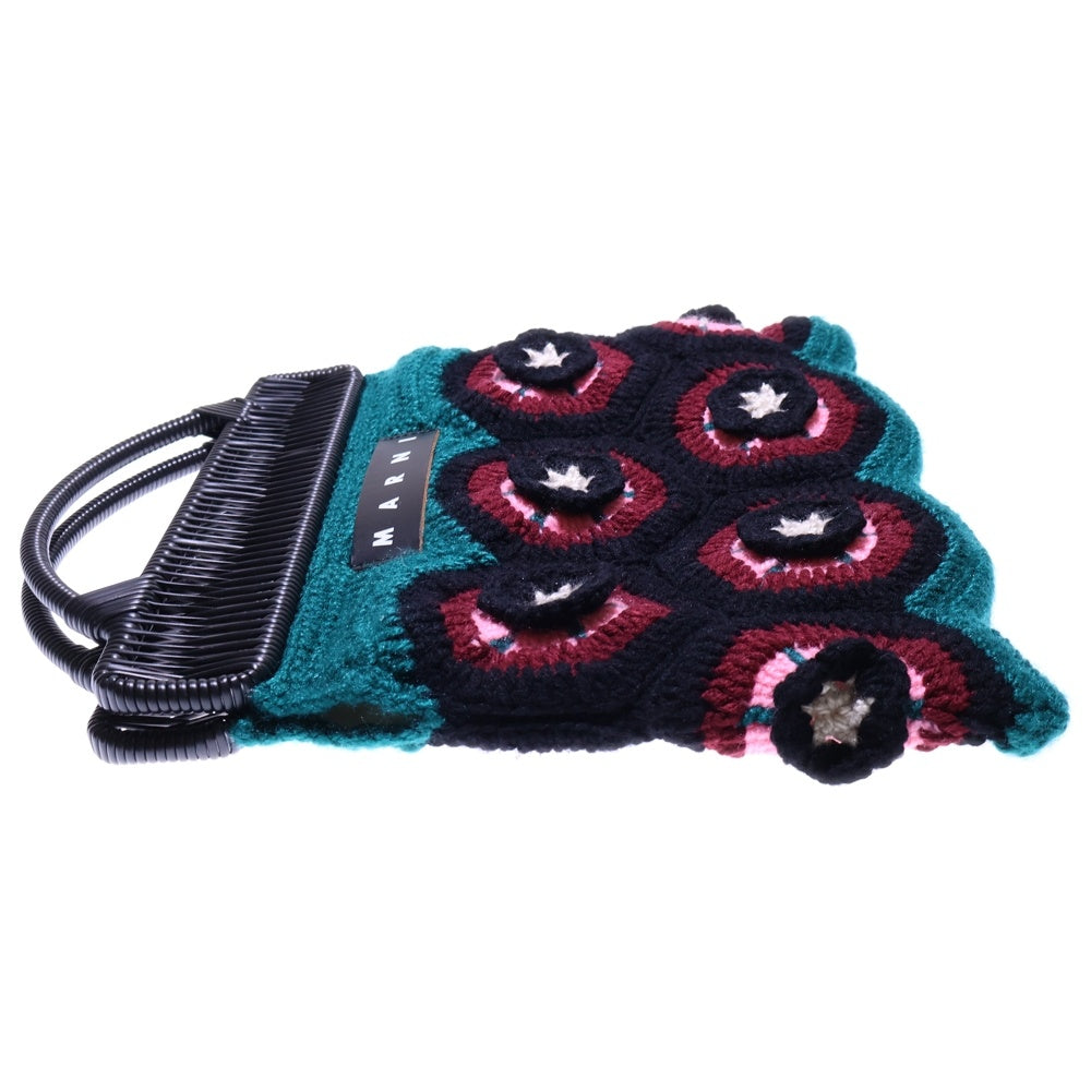 MARNI(マルニ) FLOWER CAFE フラワーカフェ ストライプ トートバッグ マルチカラー