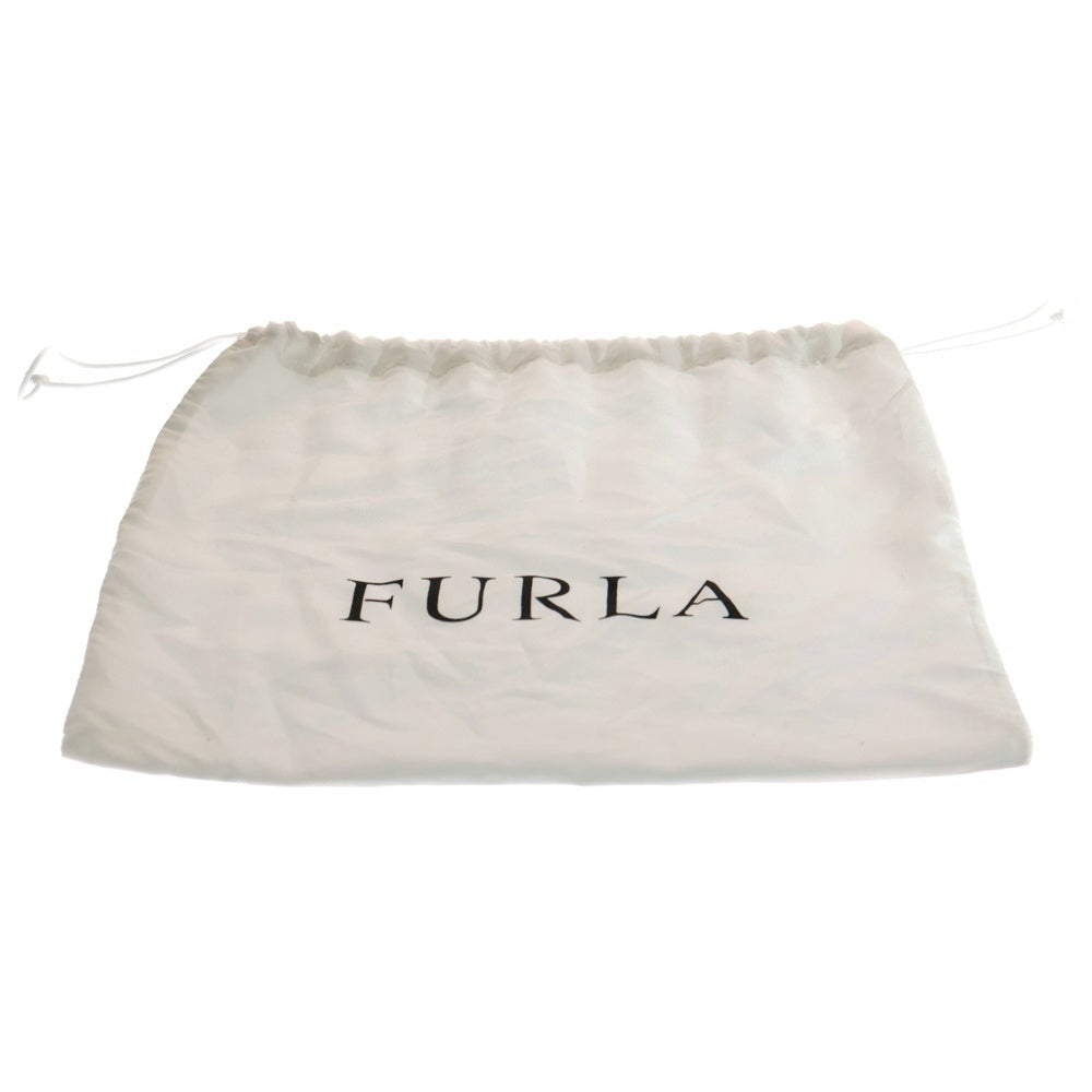 FURLA(フルラ) メトロポリス レザー チェーンショルダーバッグ ブルー