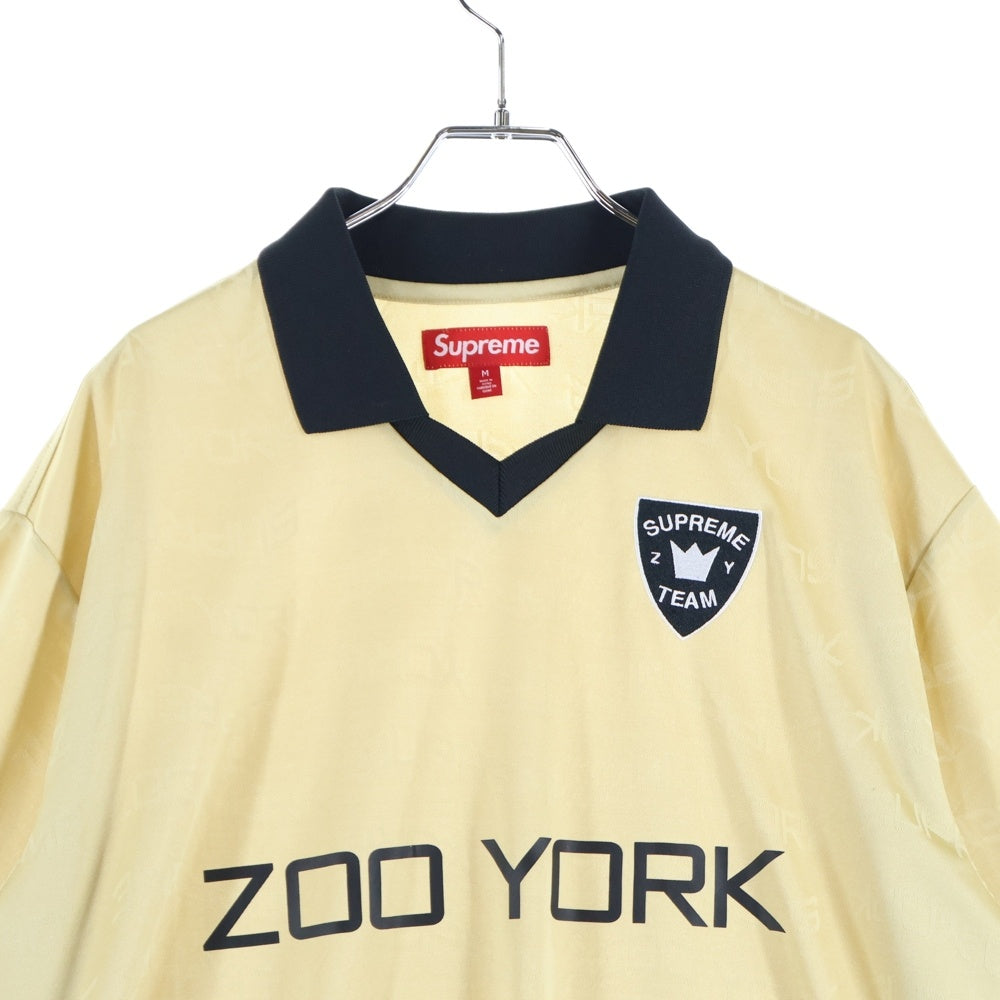 SUPREME(シュプリーム) 25SS Zoo York Soccer Jeysey ズーヨーク サッカージャージー 半袖カットソー ゴールド