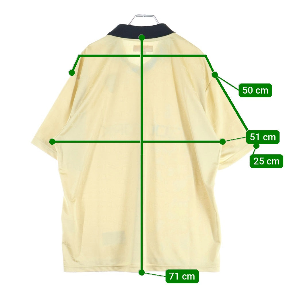 SUPREME(シュプリーム) 25SS Zoo York Soccer Jeysey ズーヨーク サッカージャージー 半袖カットソー ゴールド