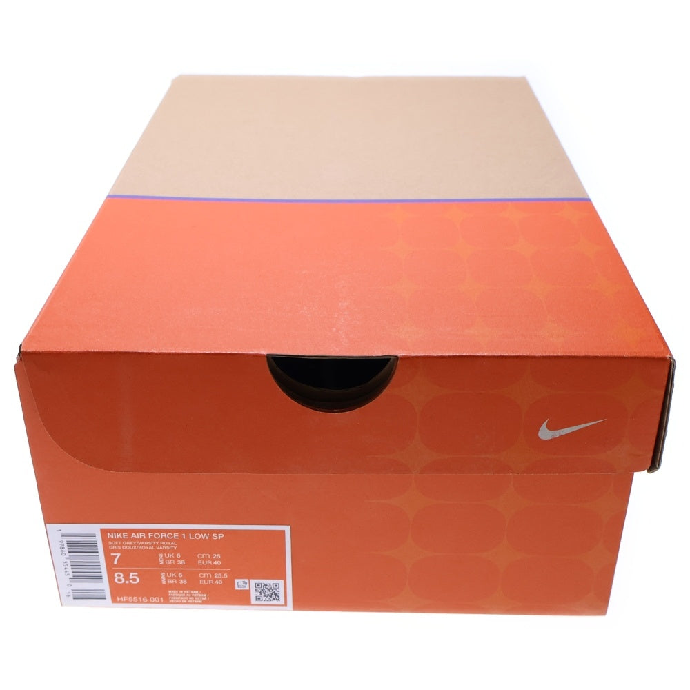 NIKE(ナイキ) AIR FORCE 1 LOW SP STASH エアフォース1 ローカットスニーカー レディース ブルー/ブラウン US7/25cm HF5516-001