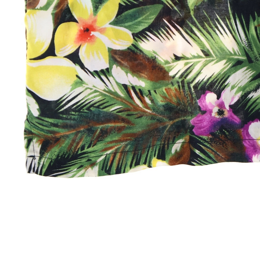 KULA BAY(クラベイ) 総柄 レーヨン ハワイアン オープンカラーシャツ マルチカラー