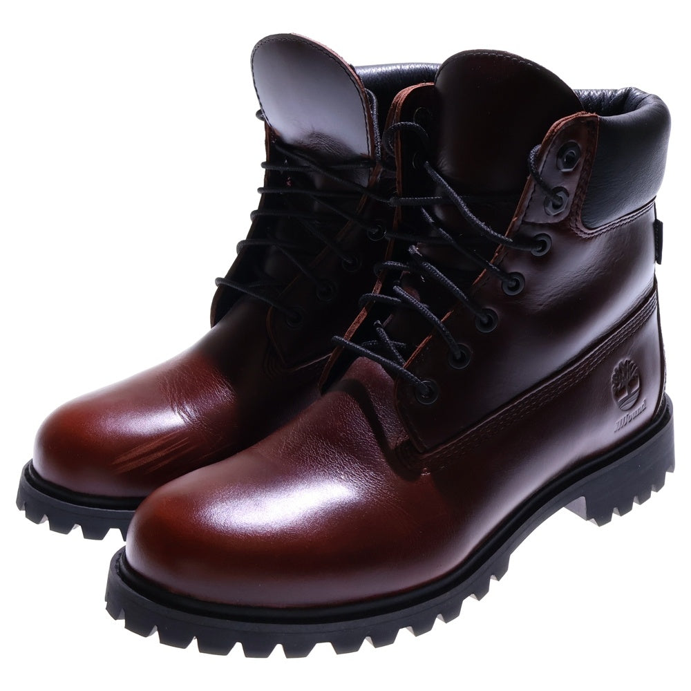 Timberland(ティンバーランド) ×JJJOUND 6 inch Premium Gtx Boots ジョウンド シックスインチ プレミアム ゴアテックス レースアップブーツ ダークブラウン TB-0A6F8F-W01