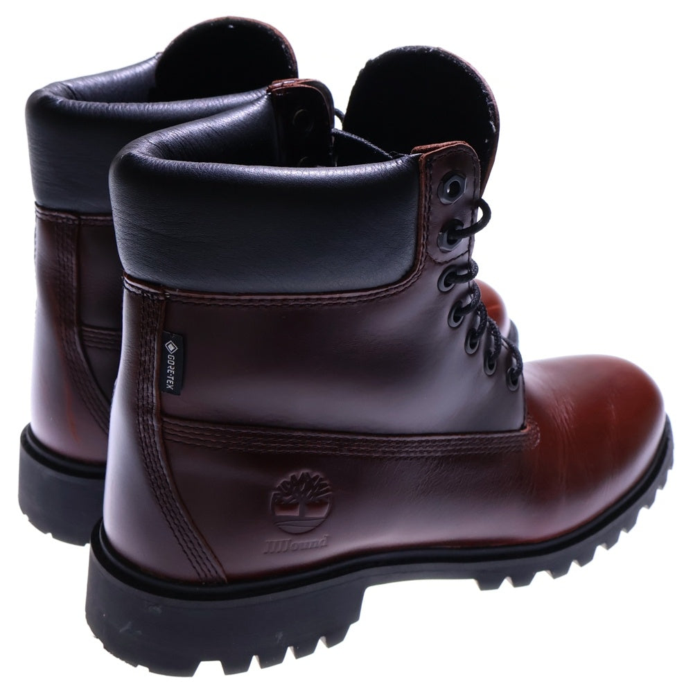 Timberland(ティンバーランド) ×JJJOUND 6 inch Premium Gtx Boots ジョウンド シックスインチ プレミアム ゴアテックス レースアップブーツ ダークブラウン TB-0A6F8F-W01