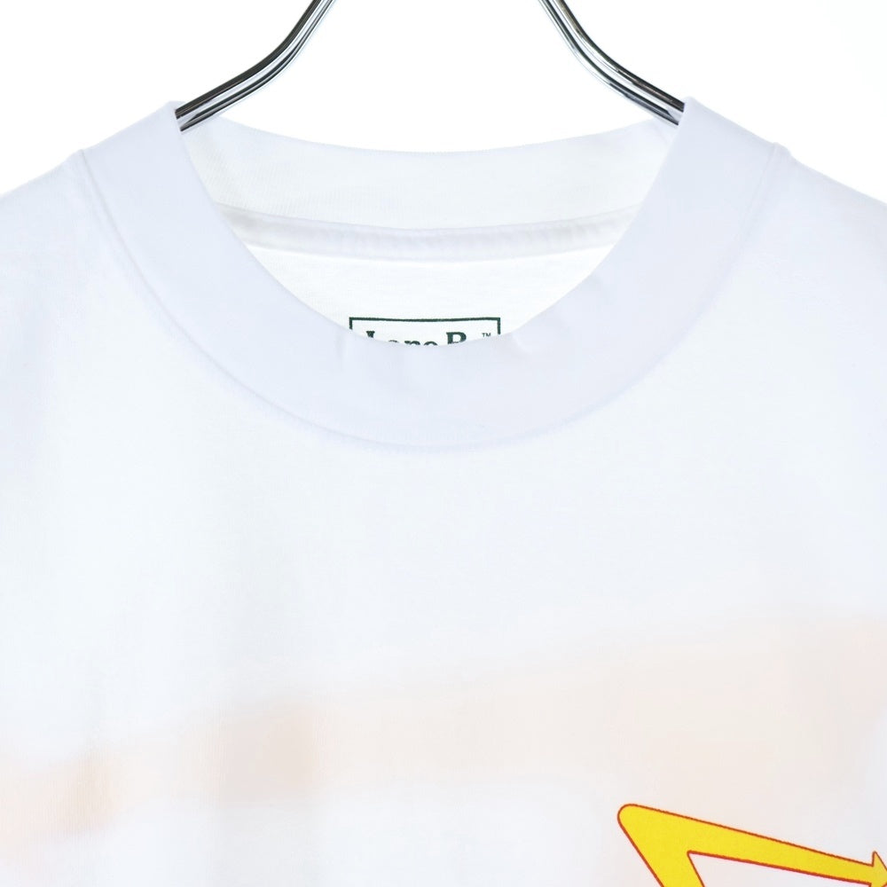 LANE BY BROCHURE(レーンバイブローシュアー) BURGER TEE バーガー 半袖Tシャツ ホワイト