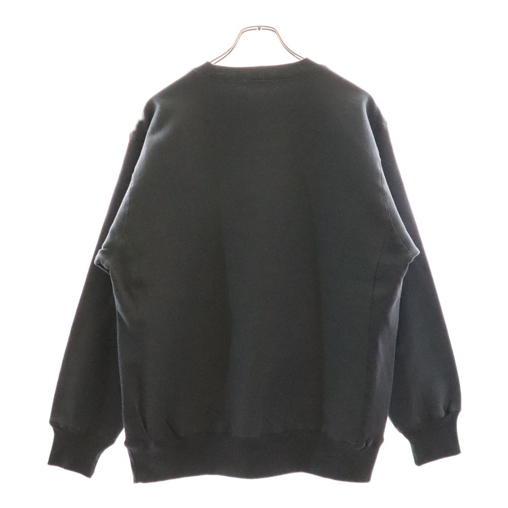 CABARET POVAL(キャバレーポバール) BEAUTY&YOUTH別注 REMAINS プリントスウェットトレーナー コバルト