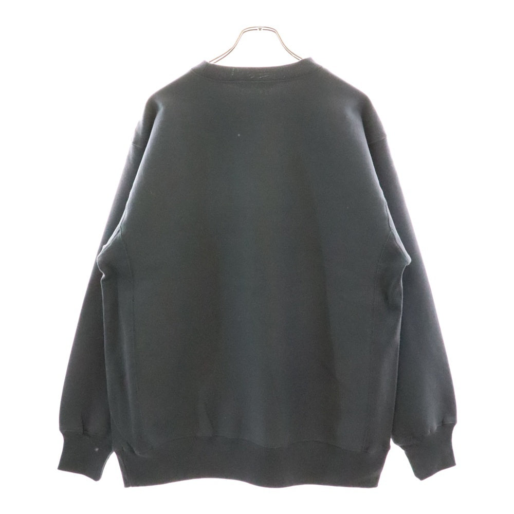 CABARET POVAL(キャバレーポバール) BEAUTY&YOUTH別注 REMAINS プリントスウェットトレーナー コバルト